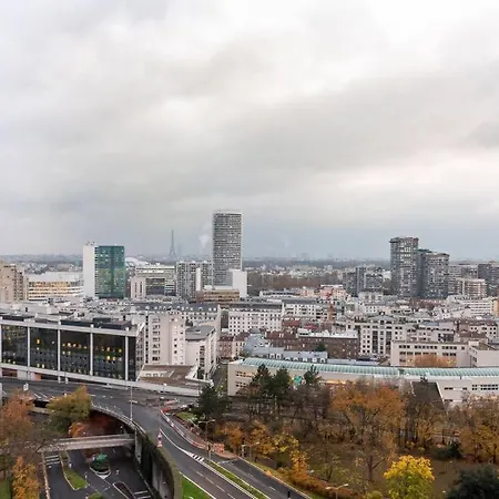 Luxueux Vue Tour Eiffel - Defense 公寓 皮托
